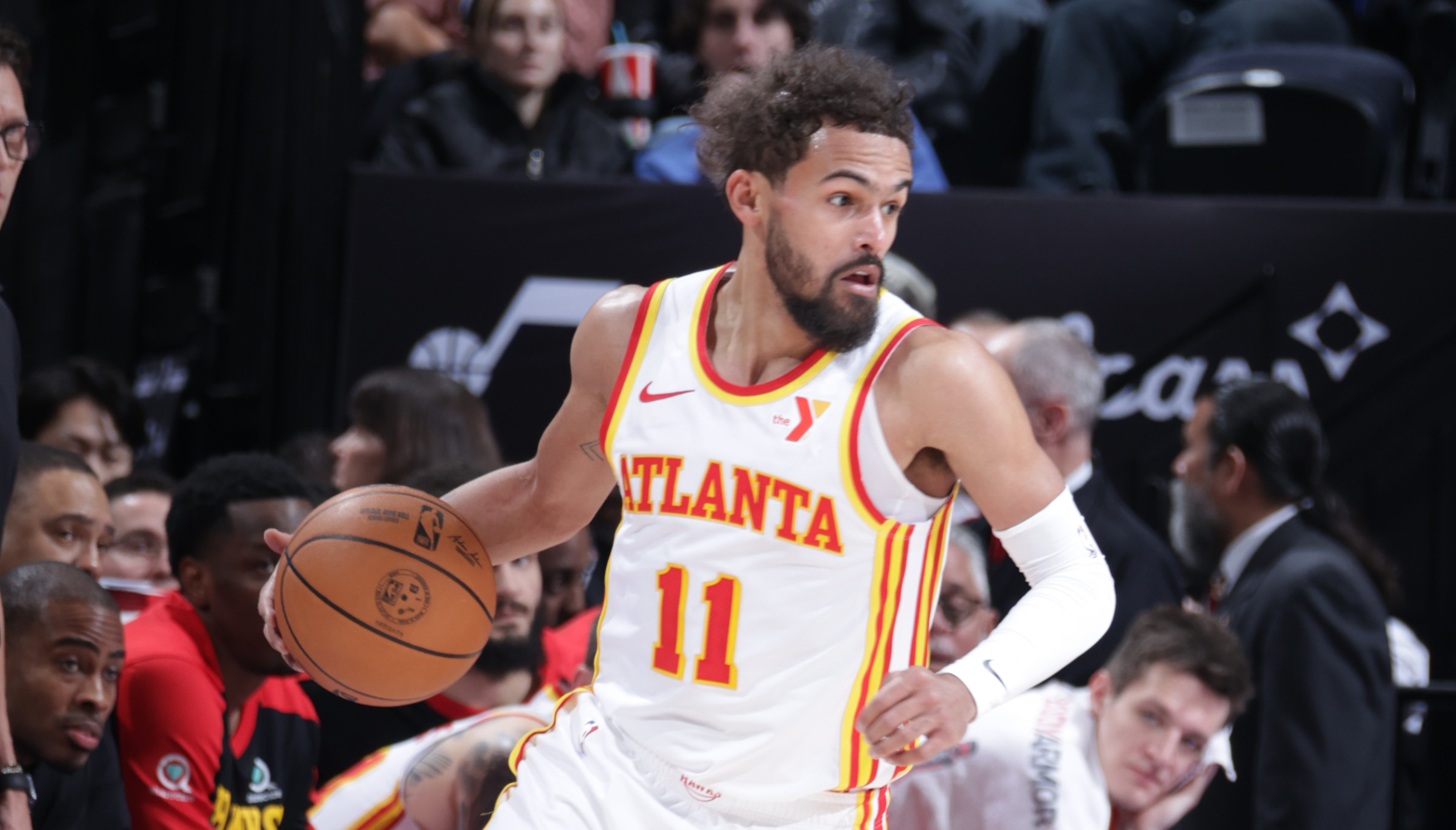 Trae Drops 24 Pts, 20 Ast 🤧
