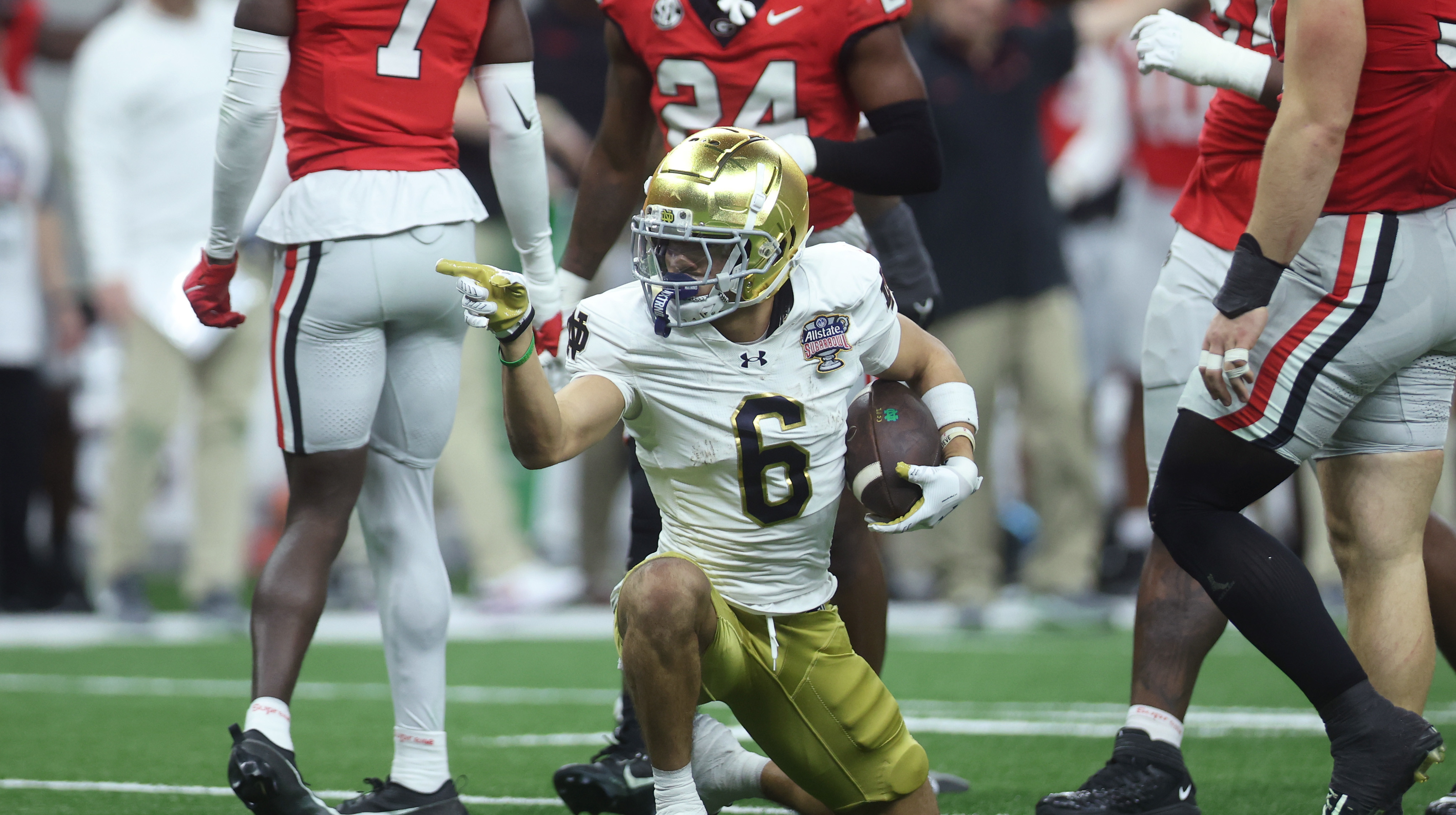 Notre Dame Eliminates UGA ☘️