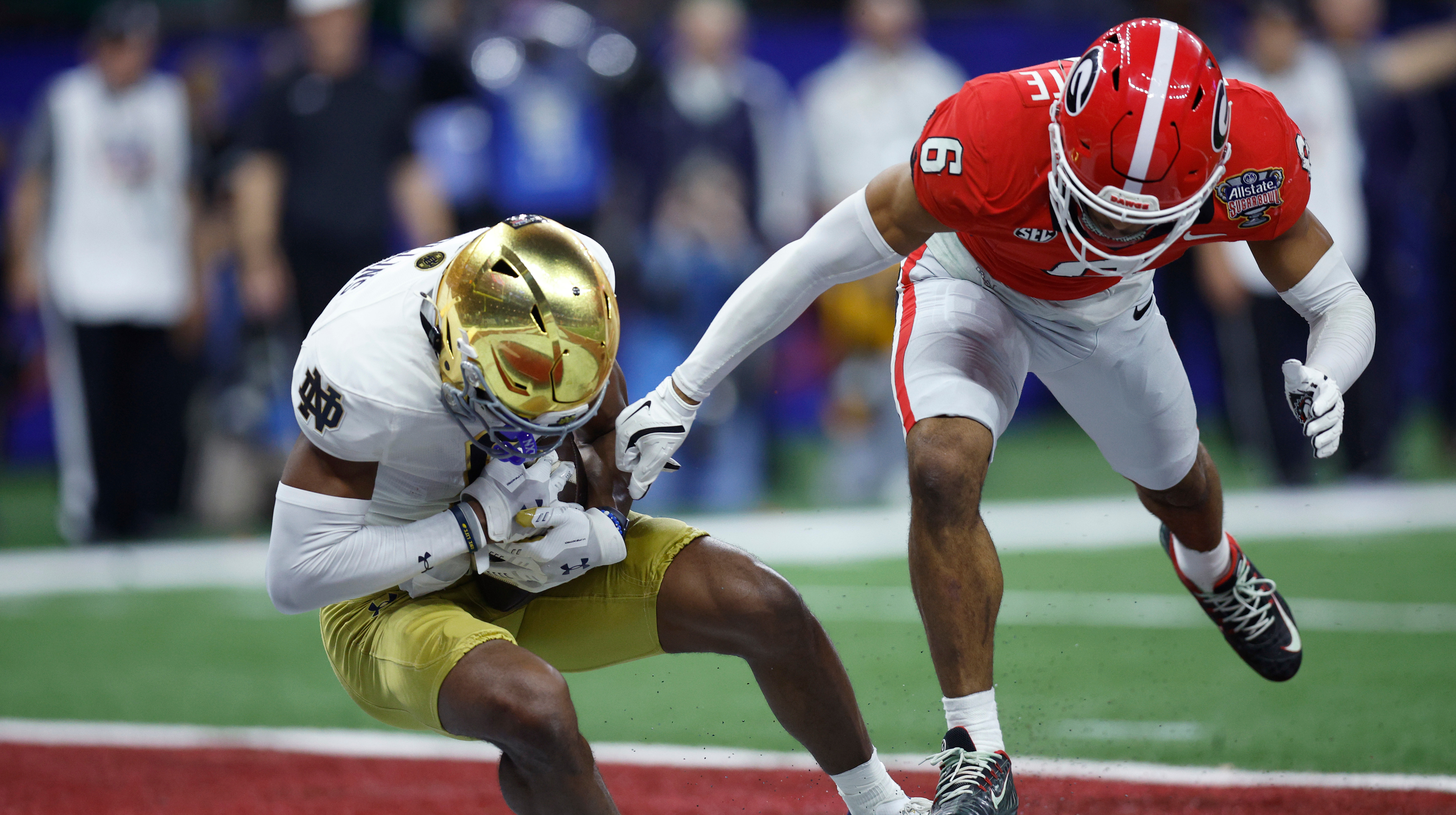 Irish TD After Forced Fumble 😱